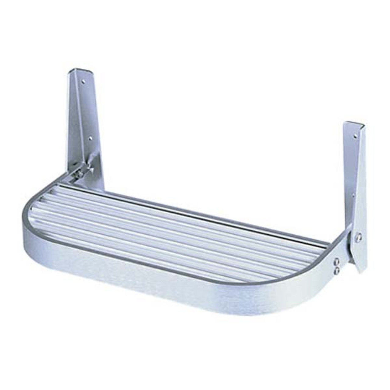 Garelick Rounded White Vinyl Footrest