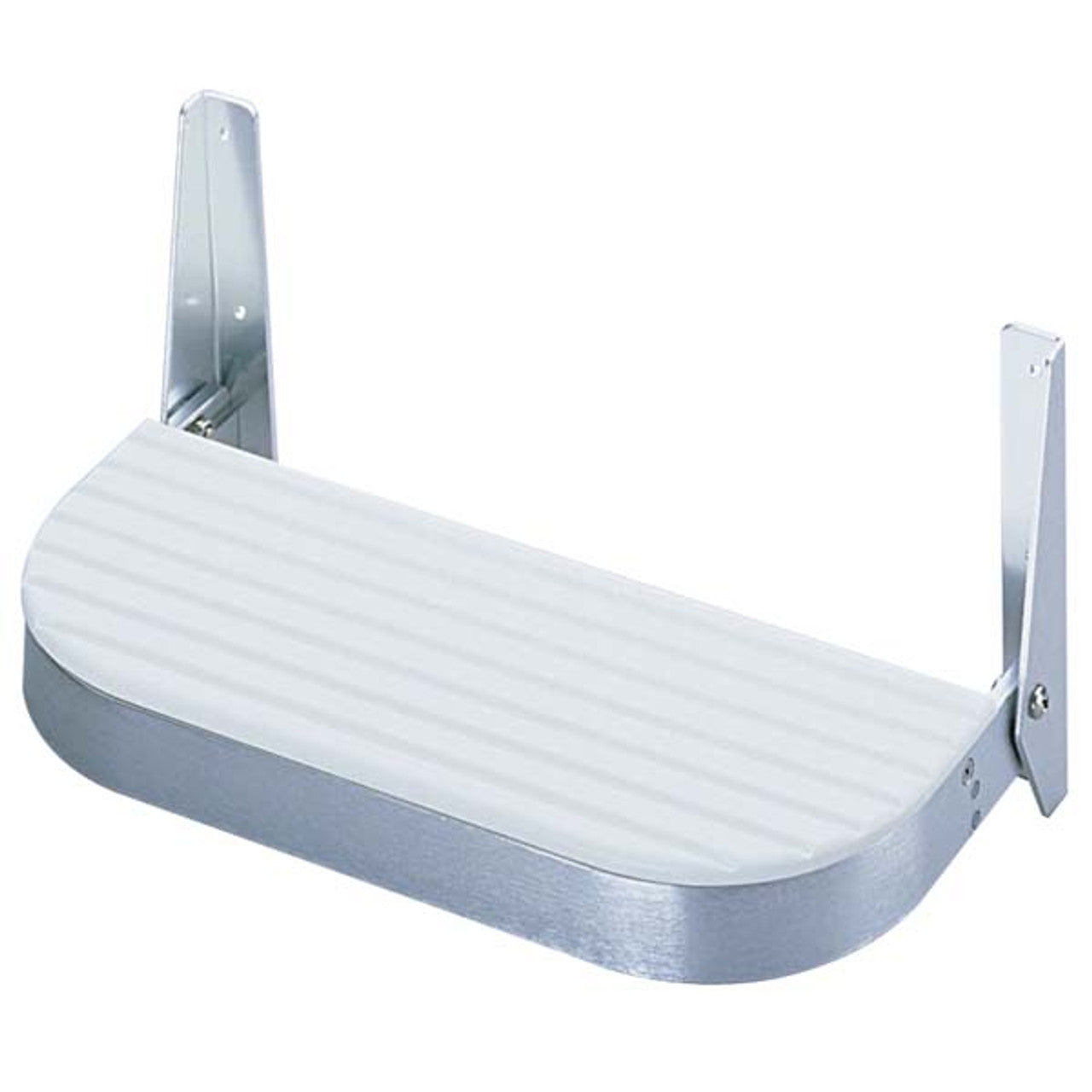 Garelick Rounded White Polymer Footrest