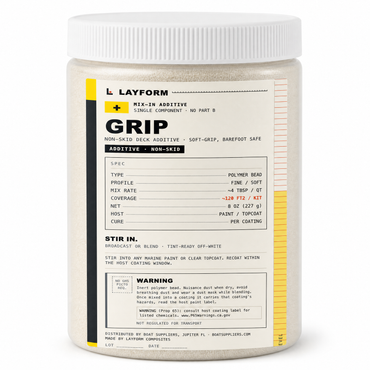 Layform Non-Skid Coating Additive, Grip, 16 oz