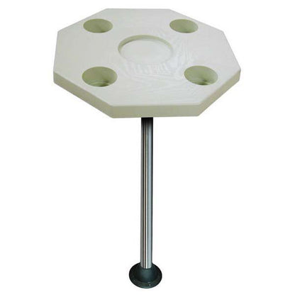 JIF Octagonal Table Kit W/ Surface Mount - Ivory