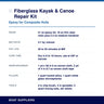 Fiberglass Kayak & Canoe Repair Kit specifications