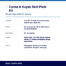 Canoe & Kayak Skid Plate Kit Kevlar Tape with 2:1 Epoxy specifications