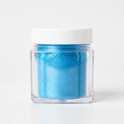 Caribbean Blue Mica Pearl Powder Pigment - 15g
