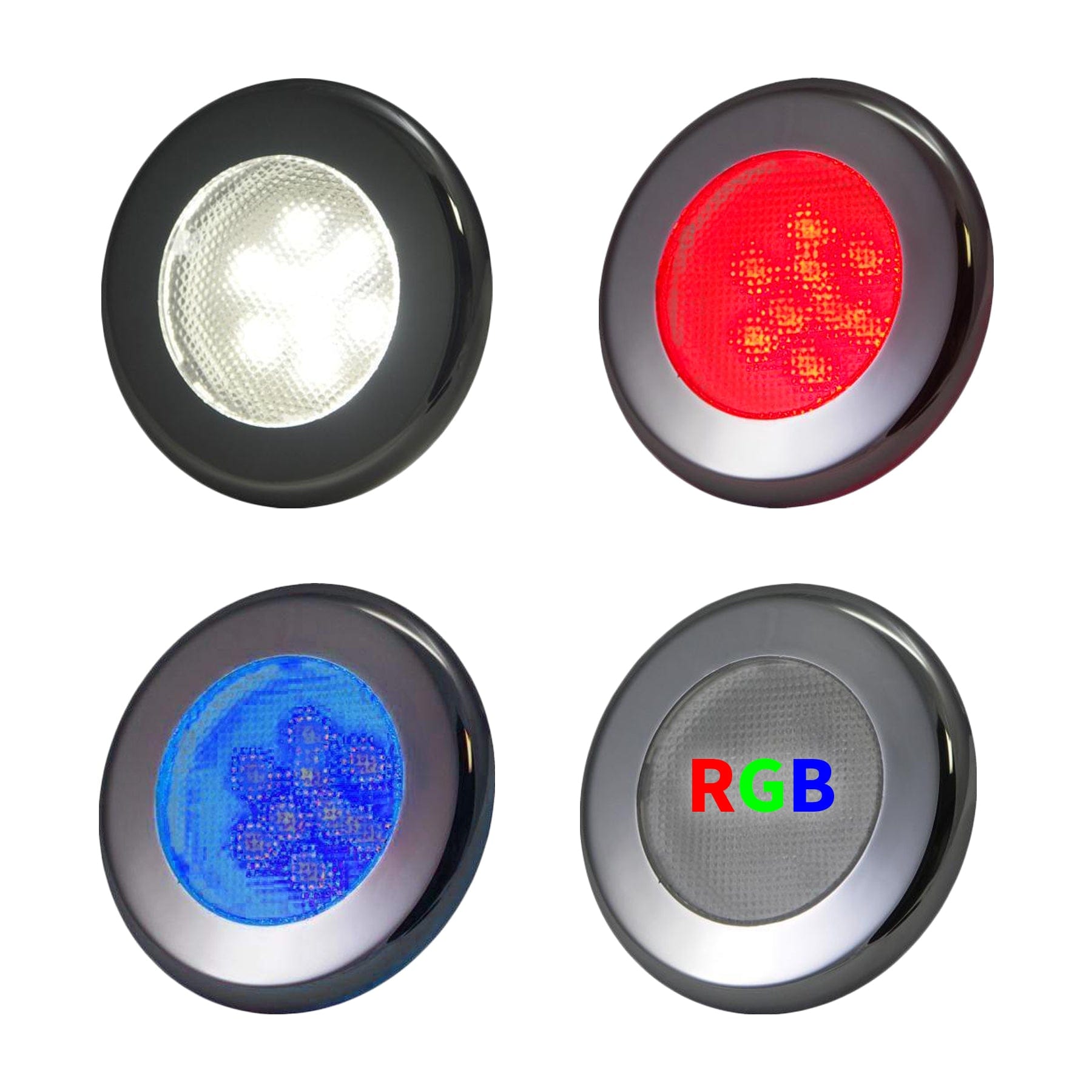 T-H Marine 3'' LED Recessed Puck Light