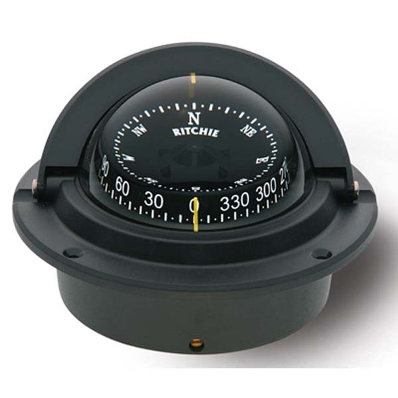 Ritchie F-83 Voyager Flush Mount Compass - Black