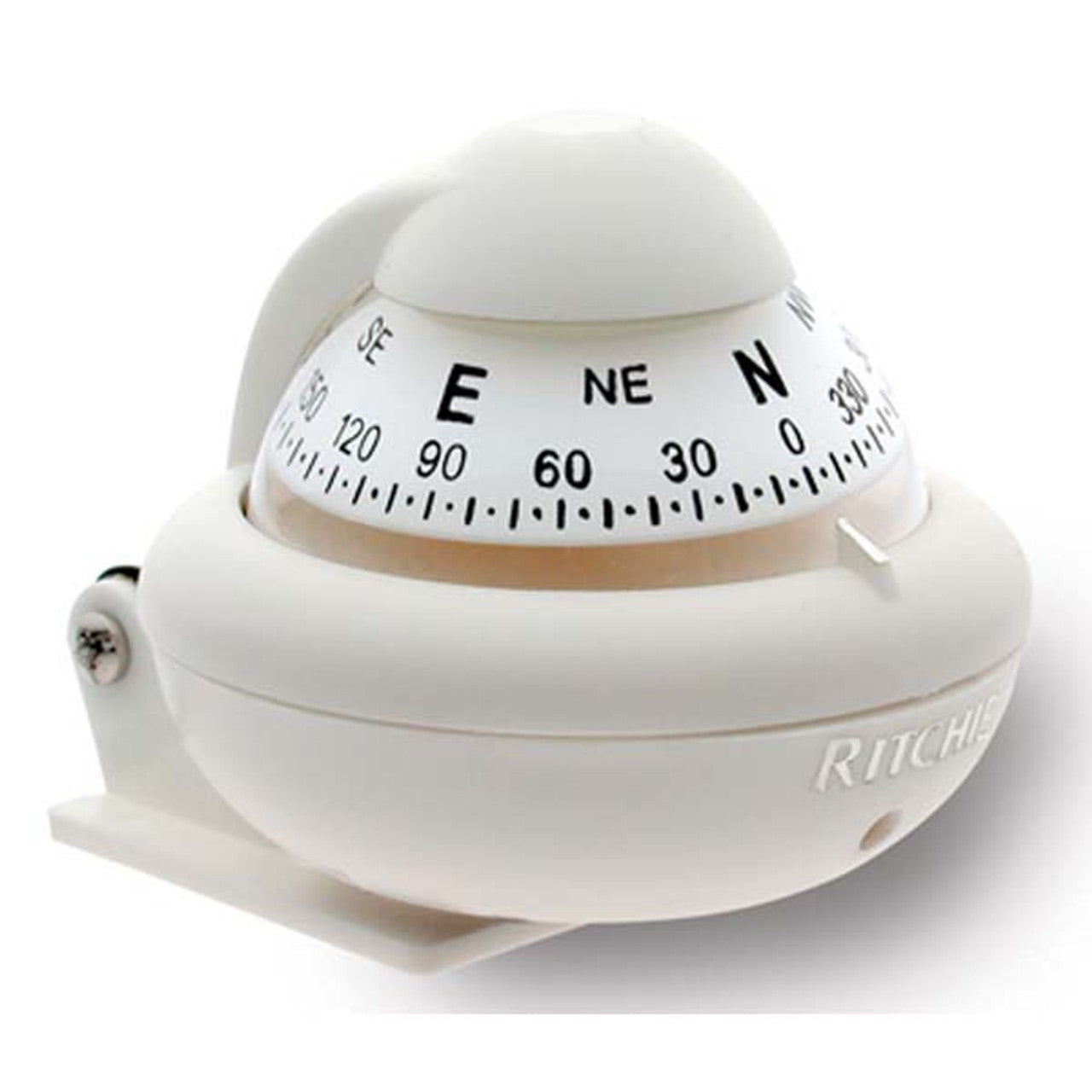 Ritchie X-10W-M RitchieSport Bracket Mount Compass-White