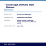 Stoner E236 Urethane Mold Release specifications