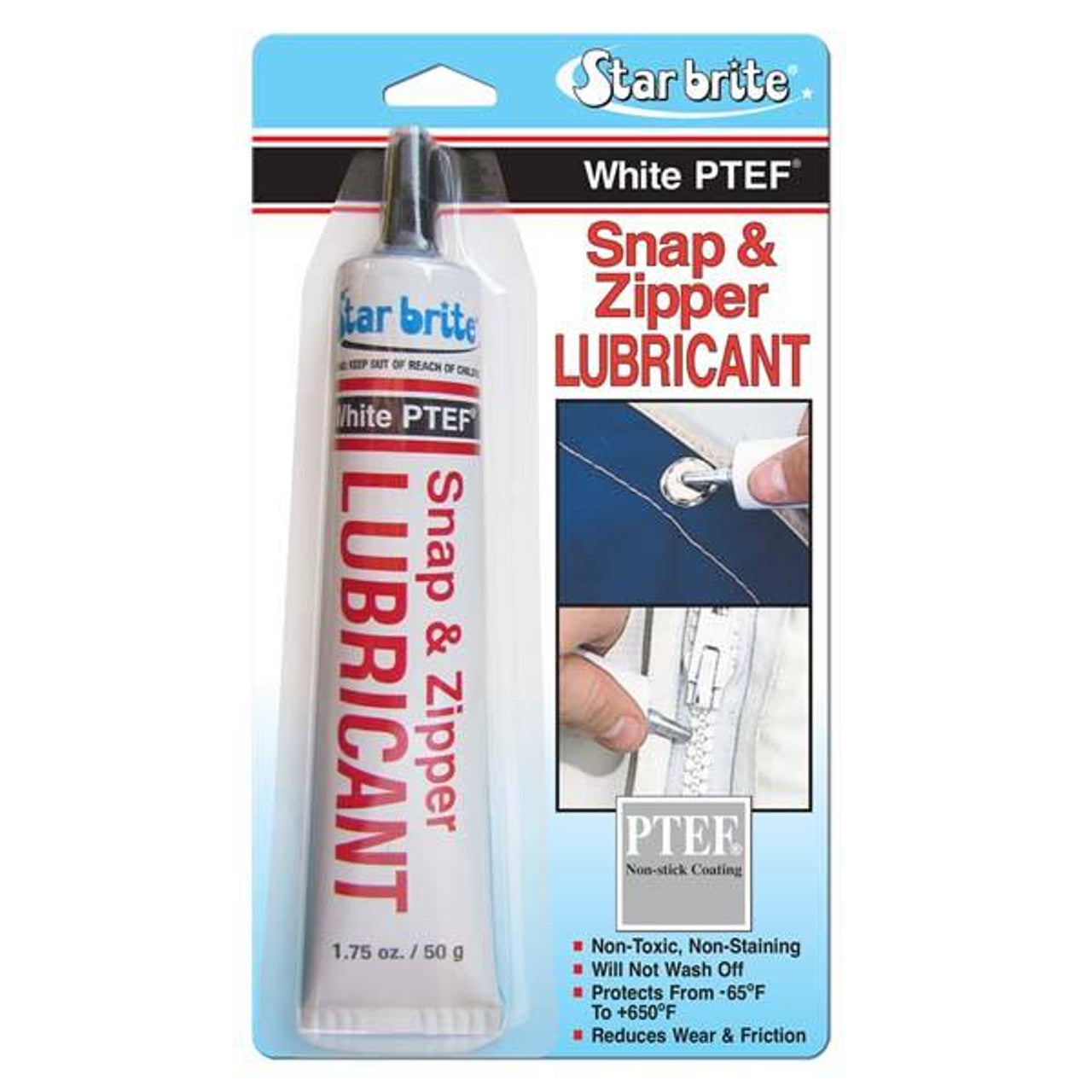 Starbrite Snap & Zipper Lubricant W/ PTEF