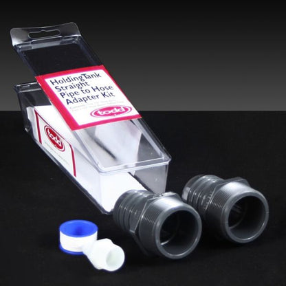 Holding Tank Straight Pipe to Hose Adaptor Kit