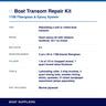 Boat Transom Repair Kit specifications