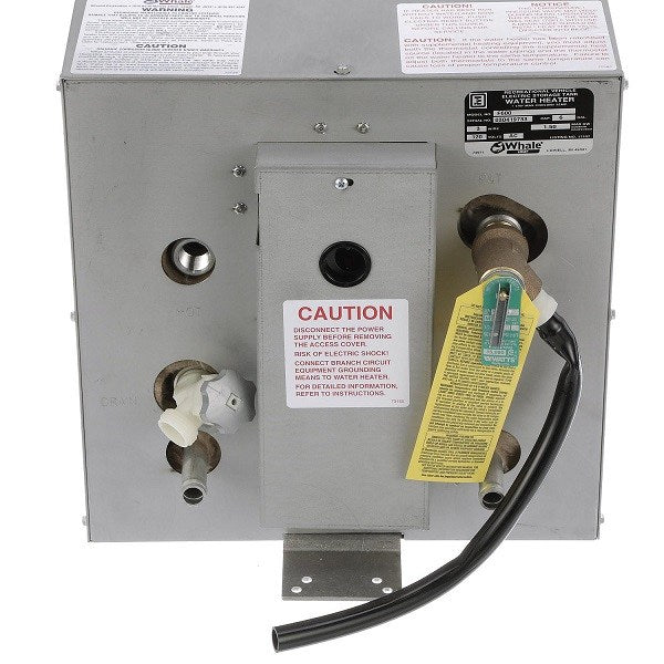 Whale 120V 6 Gallon Galvanized Marine Water Heater w/Front Exchange