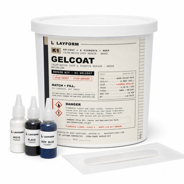 Layform Yacht Kit K1, Gelcoat Repair System